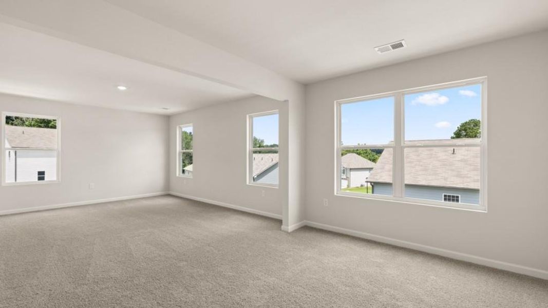 Spacious, unfurnished interior of a new home in Liberty Crossing, Braselton (Image 24).