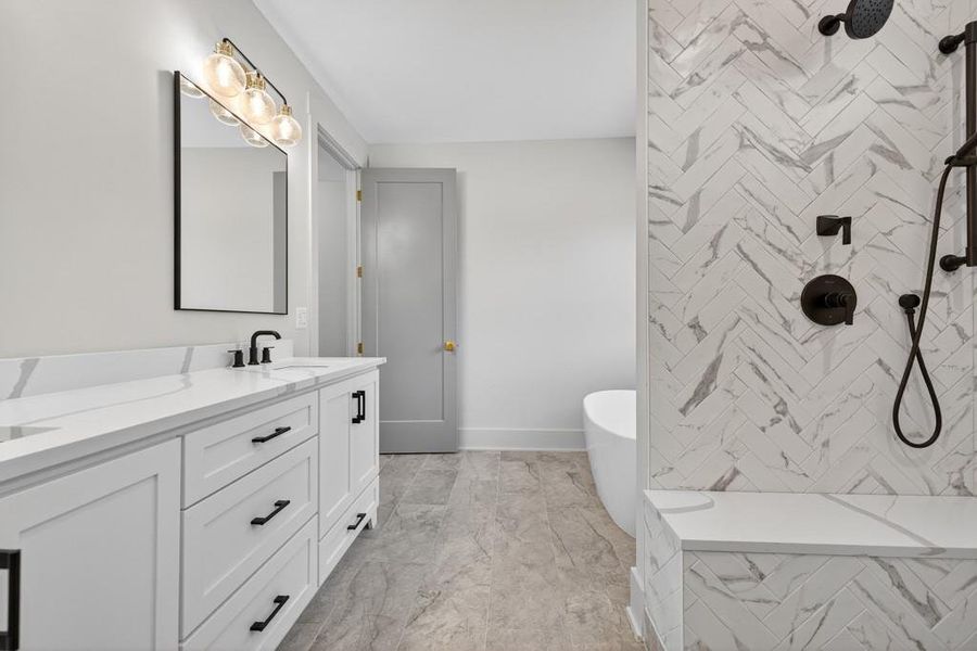 Furnished interior view inside a new home in , Jefferson (Image 13).