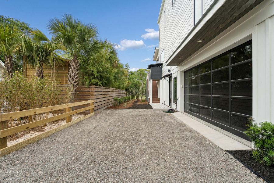 Exterior details and patio area of a home in , Folly Beach (Image 36).