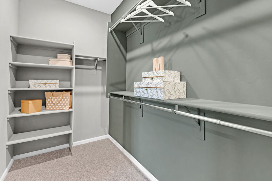 Representative furnished interior of a home built from the Copper by Mattamy Homes in Oasis At Rocking K, Vail (Image 22).