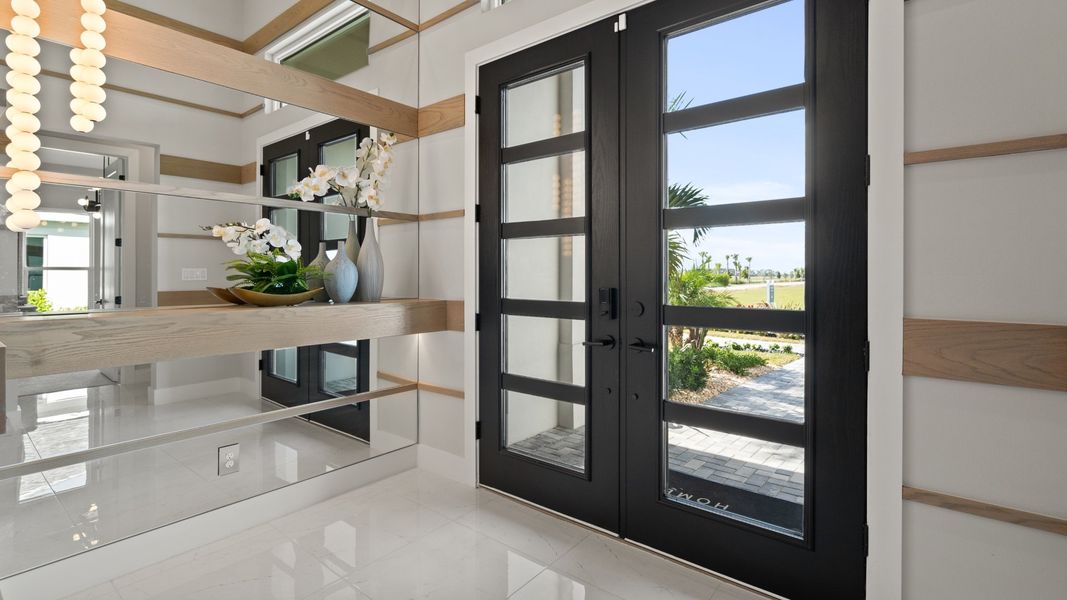 Representative furnished interior of a home built from the 2844F by Perry Homes in Reserve at Berry Bay, Wimauma (Image 3).