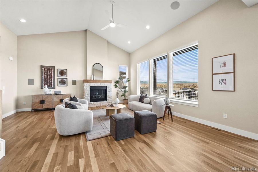 Furnished interior view inside a new home in , Louisville (Image 8). Furnished interior view inside a new home in , Louisville (Image 8).