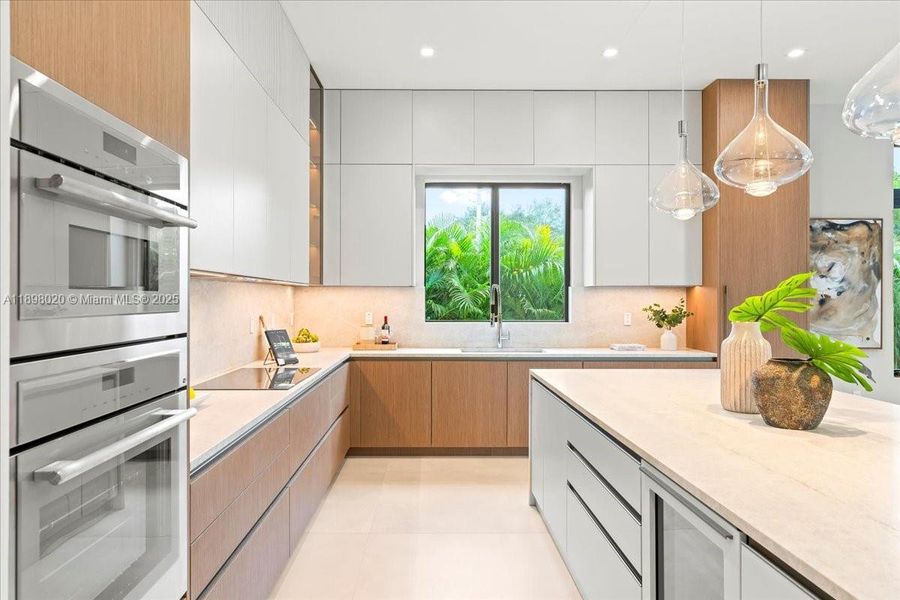 Furnished interior view inside a new home in , Miami (Image 8). Furnished interior view inside a new home in , Miami (Image 8).