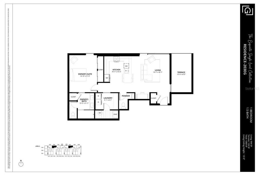 THE EXQUISITE SINGLE LEVEL COLLECTION - Floor Plan