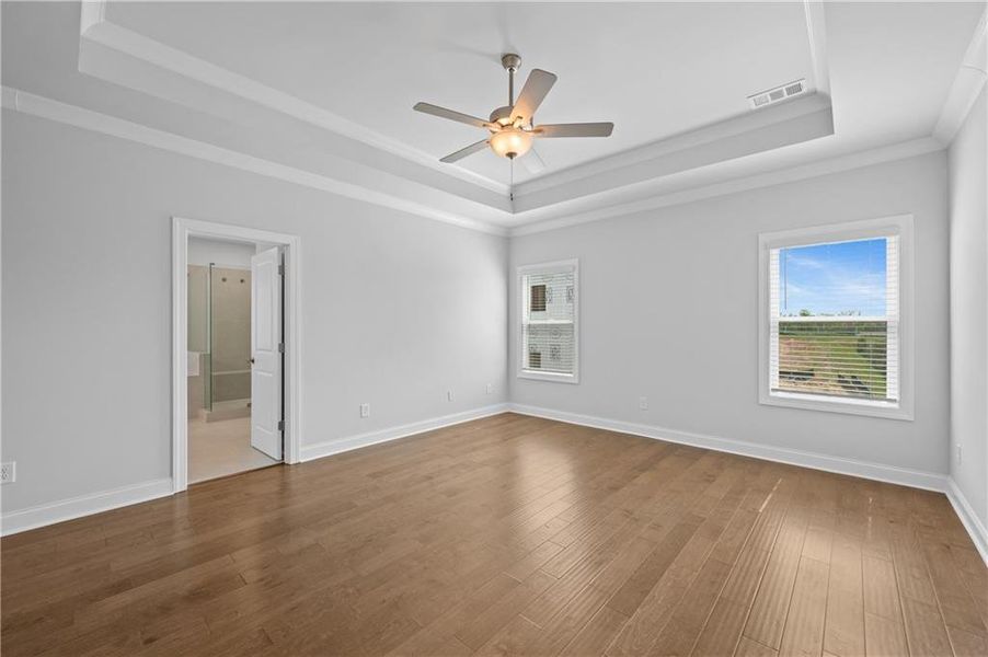 Spacious, unfurnished interior of a new home in Palisades Single Family, Cumming (Image 30).