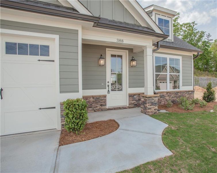 Exterior details and patio area of a home in , Carrollton (Image 3).