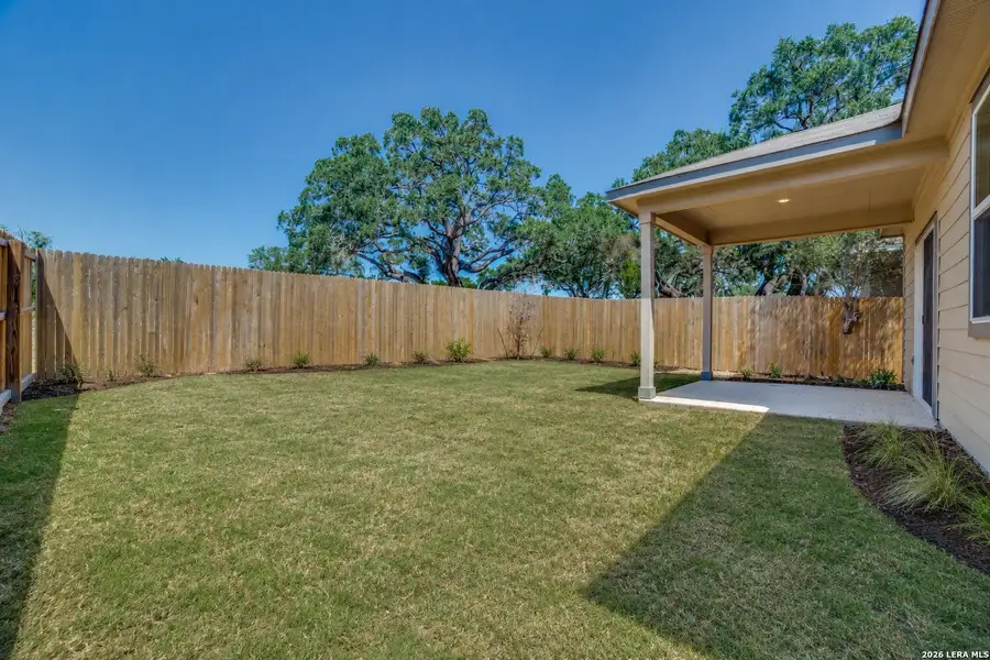Exterior details and patio area of a home in , San Antonio (Image 4). Exterior details and patio area of a home in , San Antonio (Image 4).