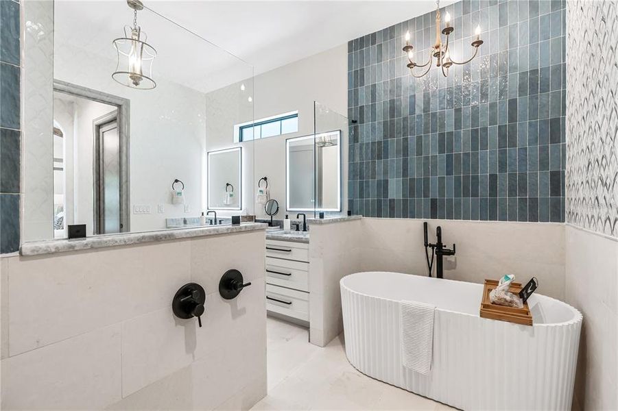 Furnished interior view inside a new home in , Palm Coast (Image 14).