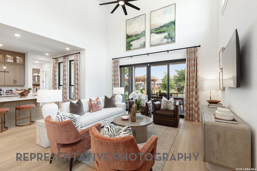 Furnished interior view inside a new home in Mont Blanc, Schertz (Image 20). Furnished interior view inside a new home in Mont Blanc, Schertz (Image 20).