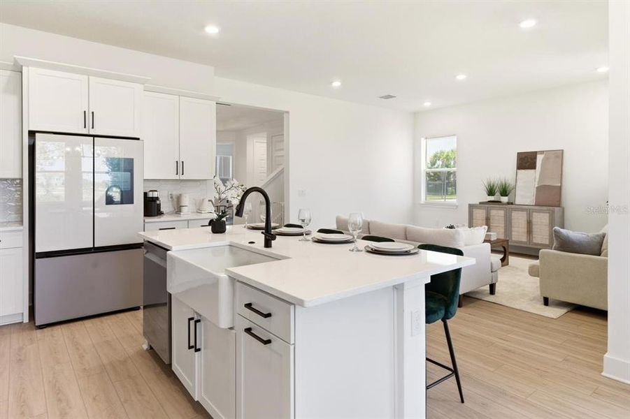 Furnished interior view inside a new home in , Winter Garden (Image 12).