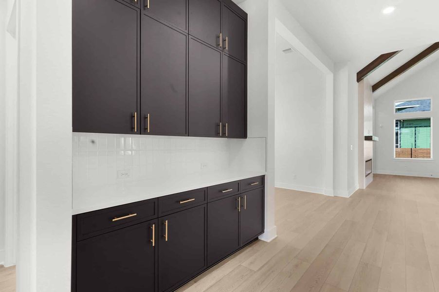 Furnished interior view inside a new home in Broken Oak, Georgetown (Image 7). Furnished interior view inside a new home in Broken Oak, Georgetown (Image 7).