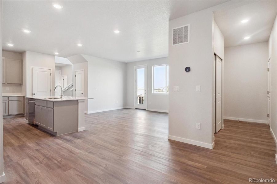 Spacious, unfurnished interior of a new home in Paired Homes at Alder Creek, Parker (Image 13).