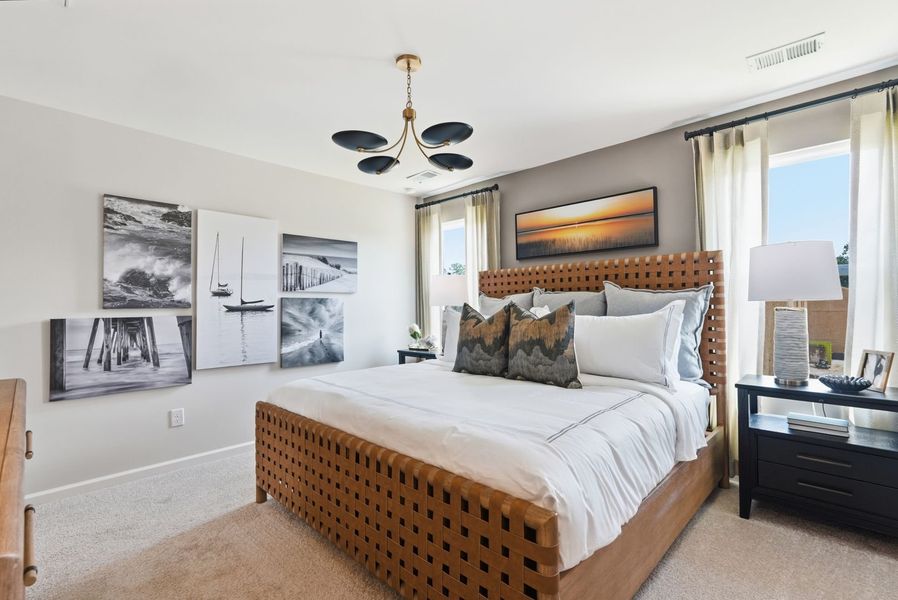 Representative furnished interior of a home built from the Frazier by Stanley Martin Homes in Essence at Bent Creek Village, Thomson (Image 173). Representative furnished interior of a home built from the Frazier by Stanley Martin Homes in Essence at Bent Creek Village, Thomson (Image 173).
