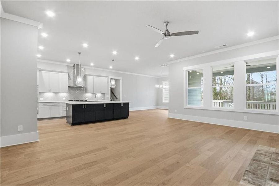 Spacious, unfurnished interior of a new home in Old Town Estates, Monroe (Image 58). Spacious, unfurnished interior of a new home in Old Town Estates, Monroe (Image 58).