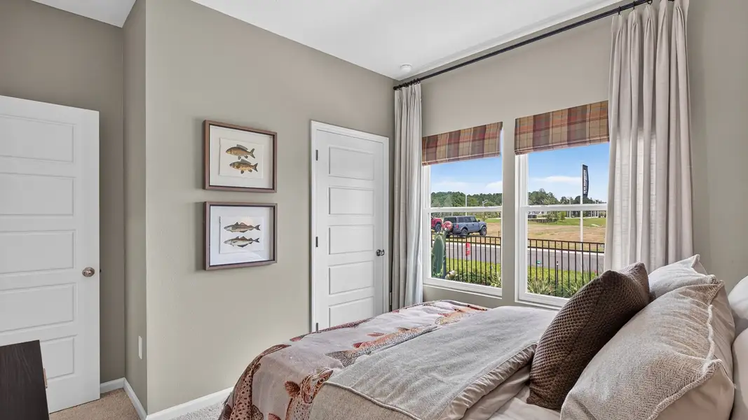 Furnished interior view inside a new home in Rookery, Green Cove Springs (Image 20). Furnished interior view inside a new home in Rookery, Green Cove Springs (Image 20).