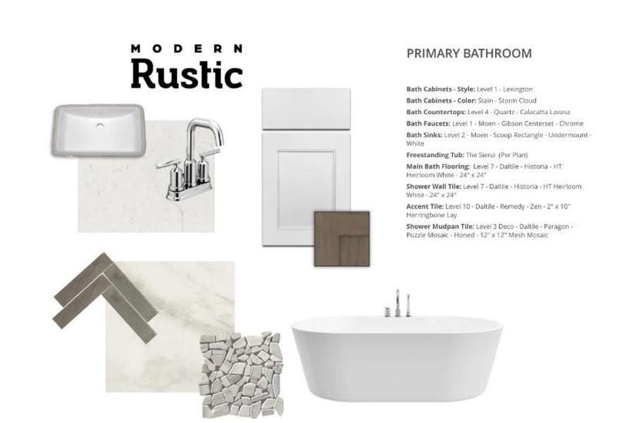 Sample of building materials used in homes in Wildrye, Waller (Image 3).