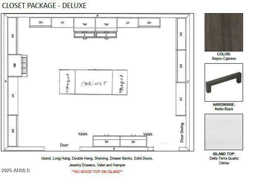 Deluxe Closet Package Deluxe Closet Package
