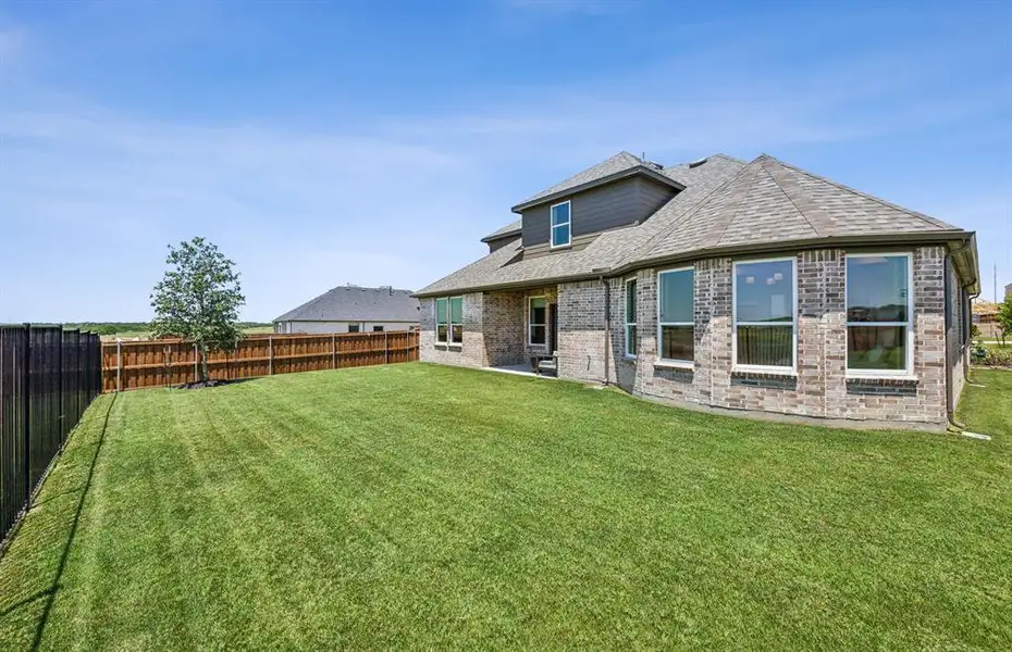 Huge backyard