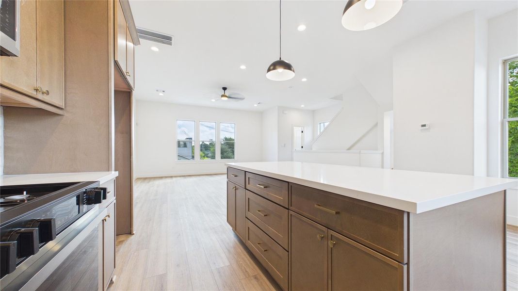Furnished interior view inside a new home in , Houston (Image 10). Furnished interior view inside a new home in , Houston (Image 10).