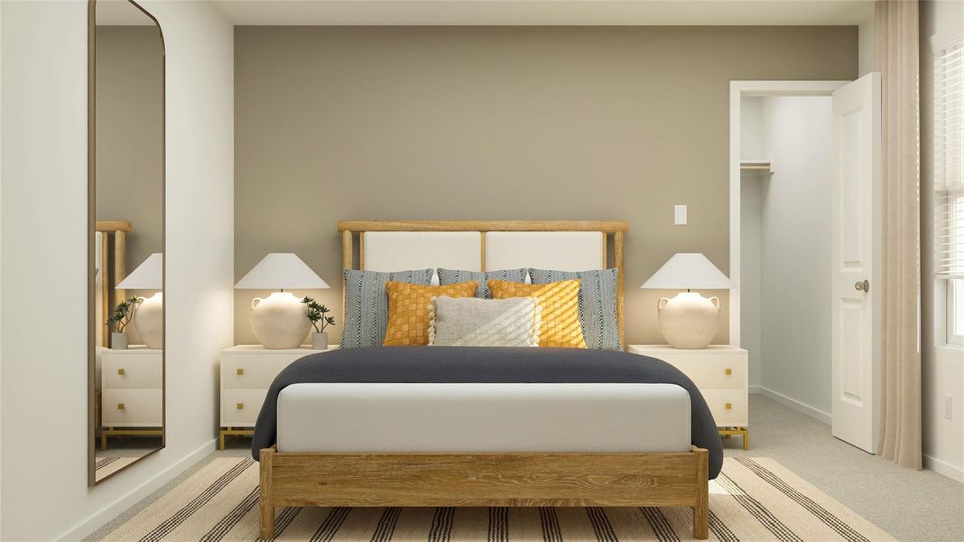 Furnished interior view inside a new home in Firefly Pointe: Classic Collection, Hutto (Image 9).