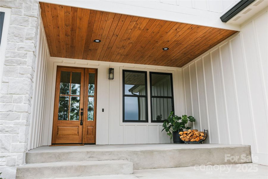 Exterior details and patio area of a home in , Candler (Image 24). Exterior details and patio area of a home in , Candler (Image 24).