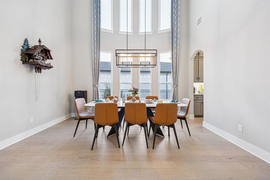 Furnished interior view inside a new home in , Shady Shores (Image 9). Furnished interior view inside a new home in , Shady Shores (Image 9).