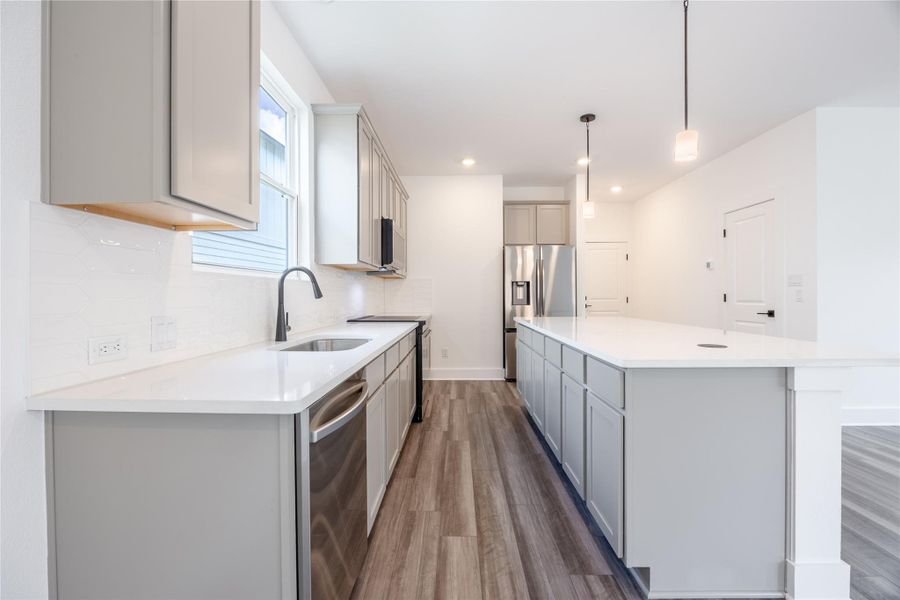 Furnished interior view inside a new home in Ryegrass Collection – Freedom at Anthem, Kyle (Image 4).