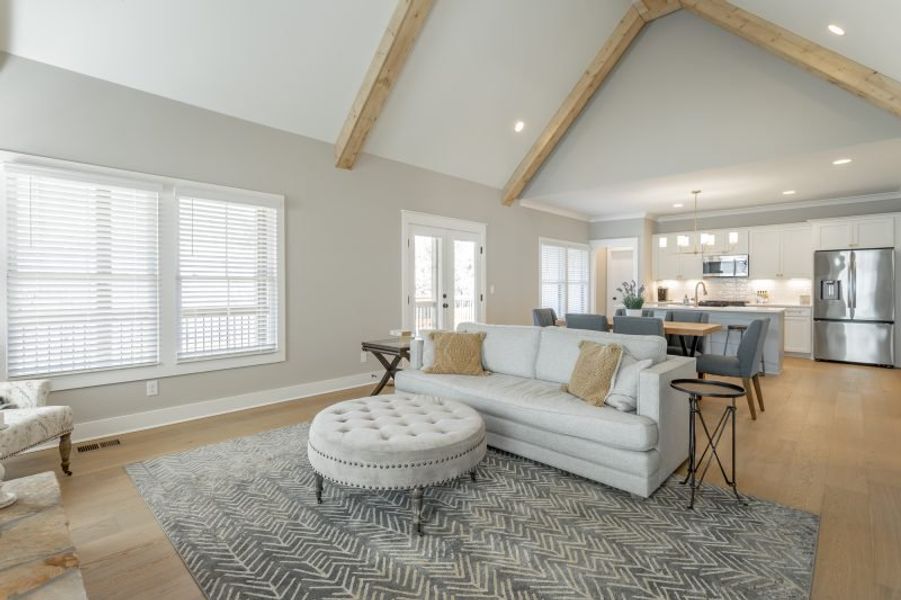 Representative furnished interior of a home built from the Autumnbrook A by Riverstone Construction, LLC in Faith View, Ooltewah (Image 51).