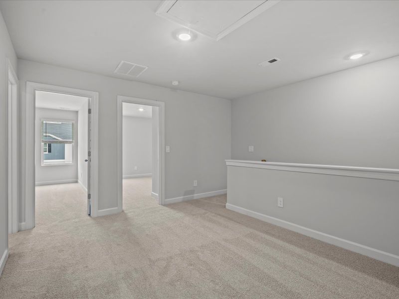 Spacious, unfurnished interior of a new home in Northbrook Village Townes, Taylors (Image 12).