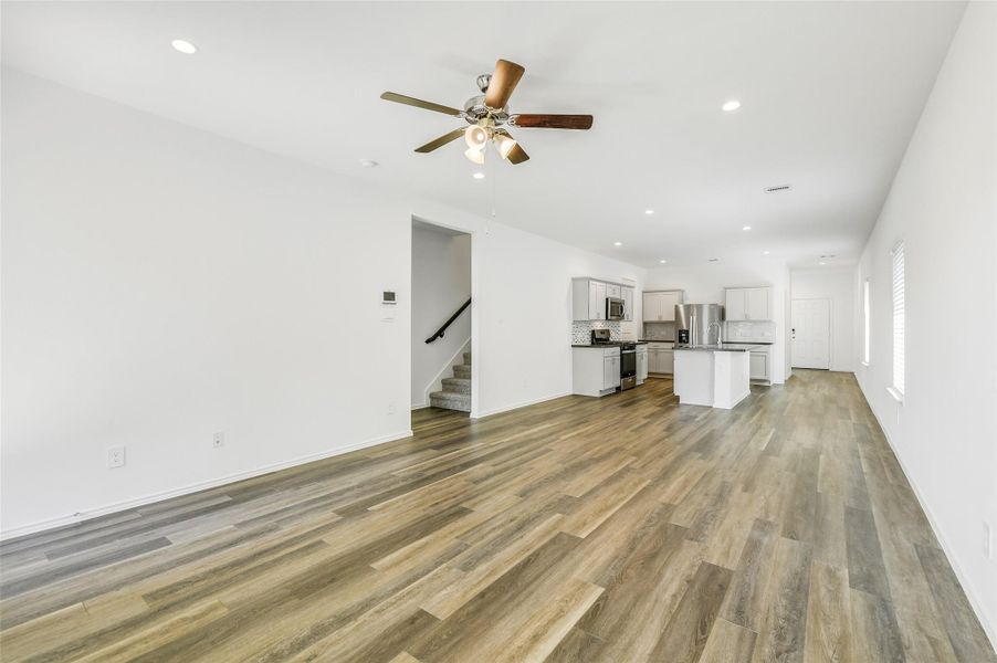 Spacious, unfurnished interior of a new home in Breckenridge Forest, Spring (Image 16). Spacious, unfurnished interior of a new home in Breckenridge Forest, Spring (Image 16).