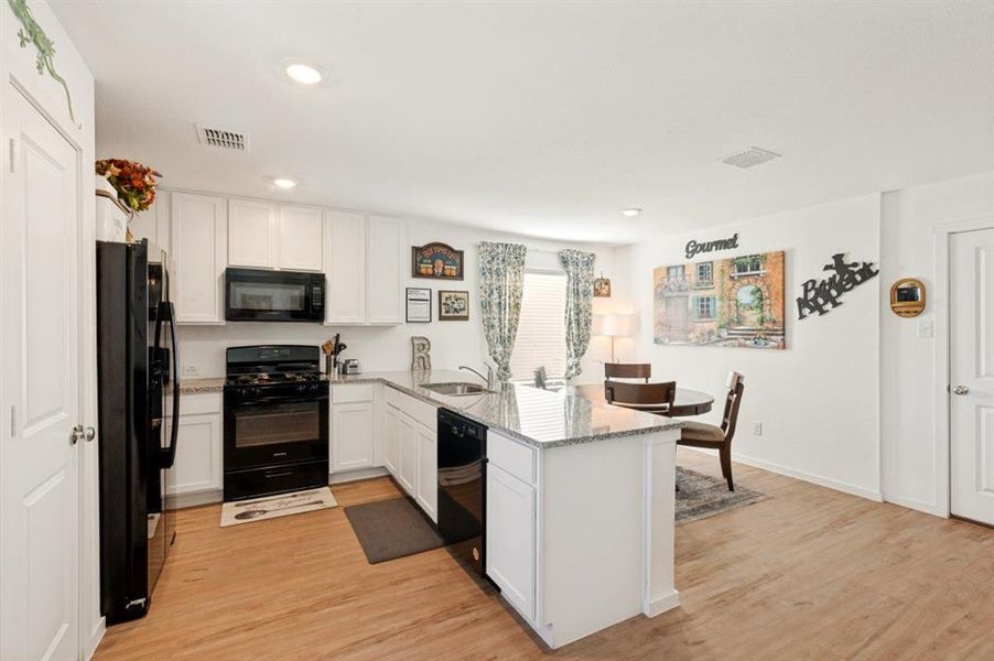Furnished interior view inside a new home in Foree Ranch, Providence Village (Image 4).