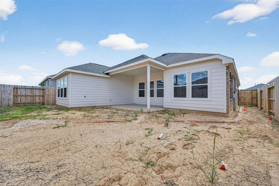 Exterior details and patio area of a home in Cypress Green, Hockley (Image 24). Exterior details and patio area of a home in Cypress Green, Hockley (Image 24).