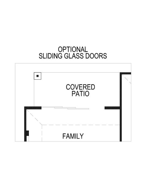 2D floor plan layout for the Inwood 2F by First Texas Homes in La Frontera, Fort Worth, TX (Image 3).