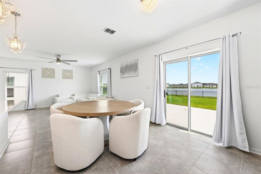 Furnished interior view inside a new home in Preserve at LPGA, Daytona Beach (Image 7). Furnished interior view inside a new home in Preserve at LPGA, Daytona Beach (Image 7).