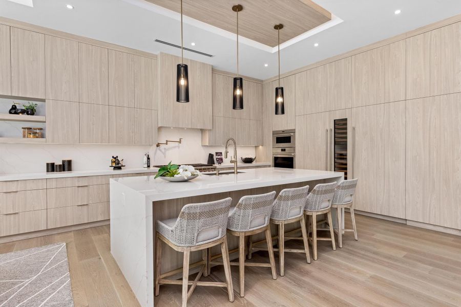 Furnished interior view inside a new home in , Delray Beach (Image 7).