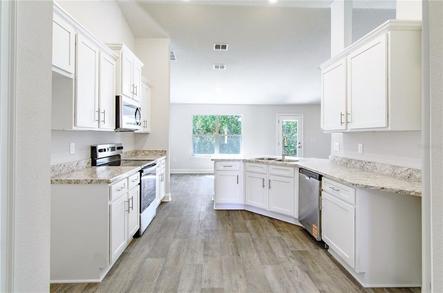 Furnished interior view inside a new home in Palm Coast, Palm Coast (Image 9). Furnished interior view inside a new home in Palm Coast, Palm Coast (Image 9).