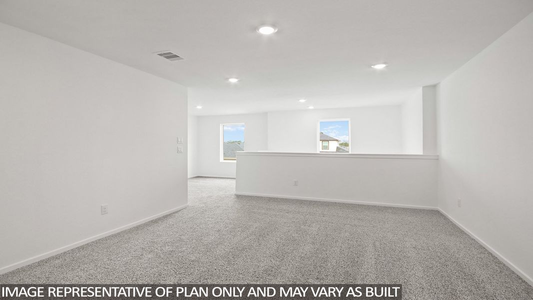 Spacious, unfurnished interior of a new home in Sunterra Lakes, Brookshire (Image 13). Spacious, unfurnished interior of a new home in Sunterra Lakes, Brookshire (Image 13).