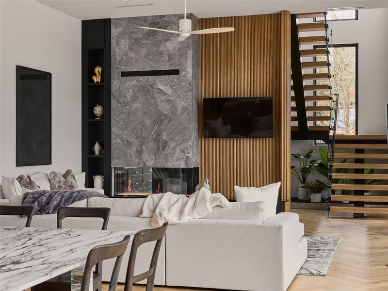 Furnished interior view inside a new home in , Austin (Image 4).