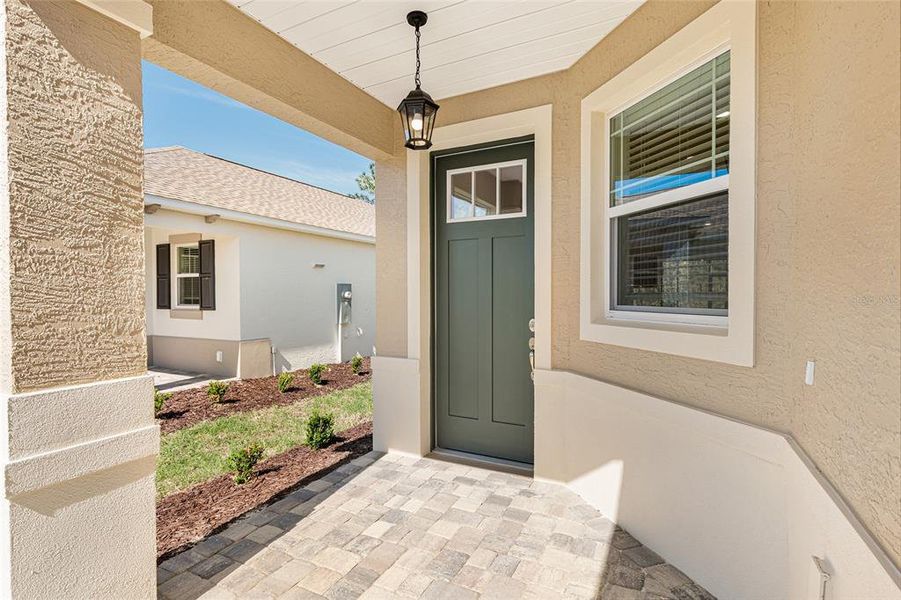 Exterior details and patio area of a home in , Ocala (Image 25).