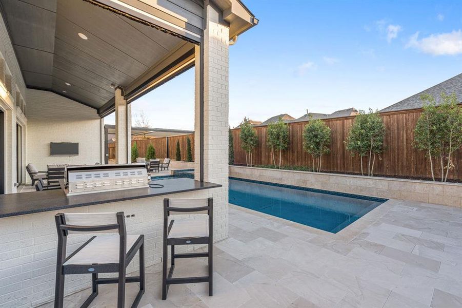 Exterior details and patio area of a home in Trophy Club, Trophy Club (Image 25).