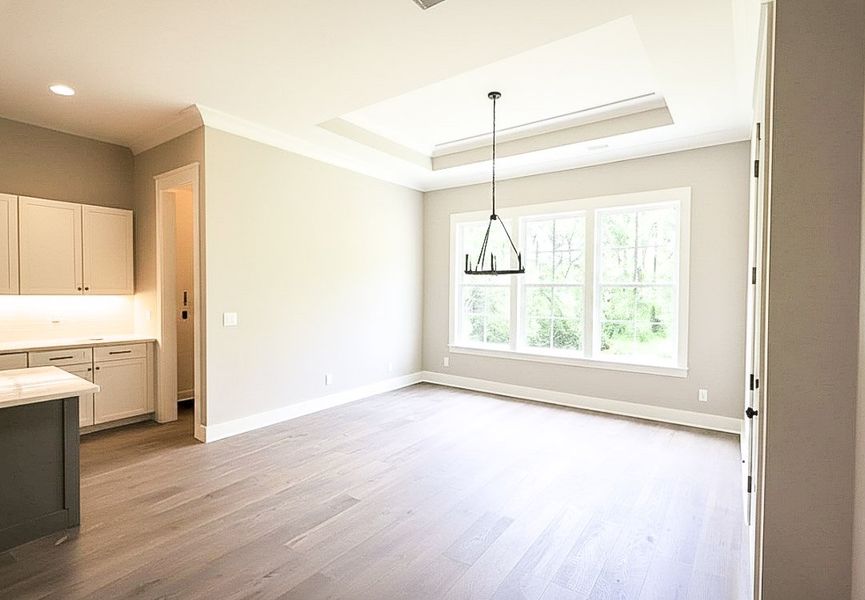 Spacious, unfurnished interior of a new home in Creekside, Cleveland (Image 32). Spacious, unfurnished interior of a new home in Creekside, Cleveland (Image 32).