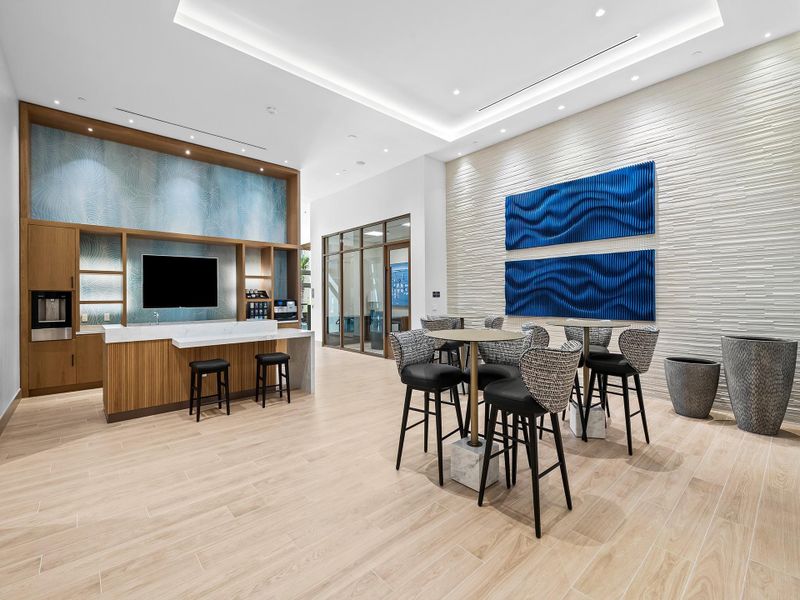 Furnished interior view inside a new home in , Fort Lauderdale (Image 18). Furnished interior view inside a new home in , Fort Lauderdale (Image 18).