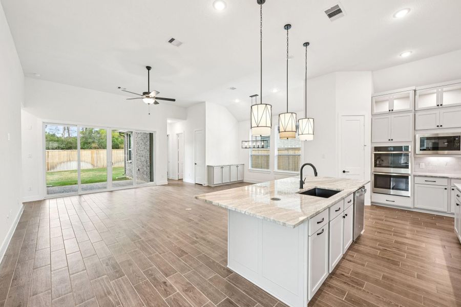Furnished interior view inside a new home in Kresston, Montgomery (Image 10).