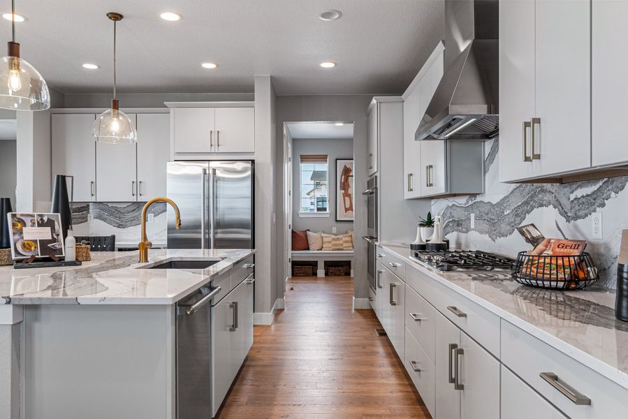 Representative furnished interior of a home built from the Vail by Taylor Morrison in Macanta Destination Collection, Castle Rock (Image 11).