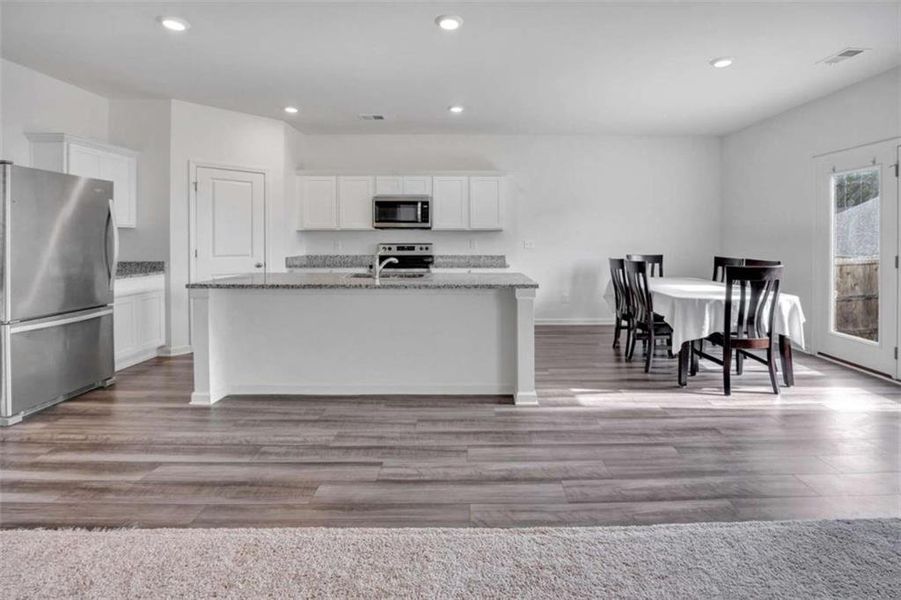 Furnished interior view inside a new home in , Covington (Image 9).