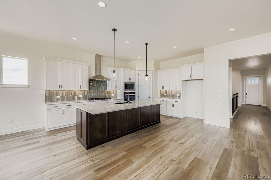 Furnished interior view inside a new home in Timber Ridge, Colorado Springs (Image 3).