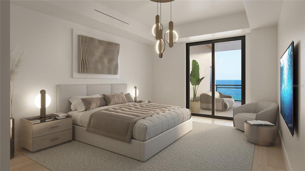 Furnished interior view inside a new home in , Indian Rocks Beach (Image 9). Furnished interior view inside a new home in , Indian Rocks Beach (Image 9).