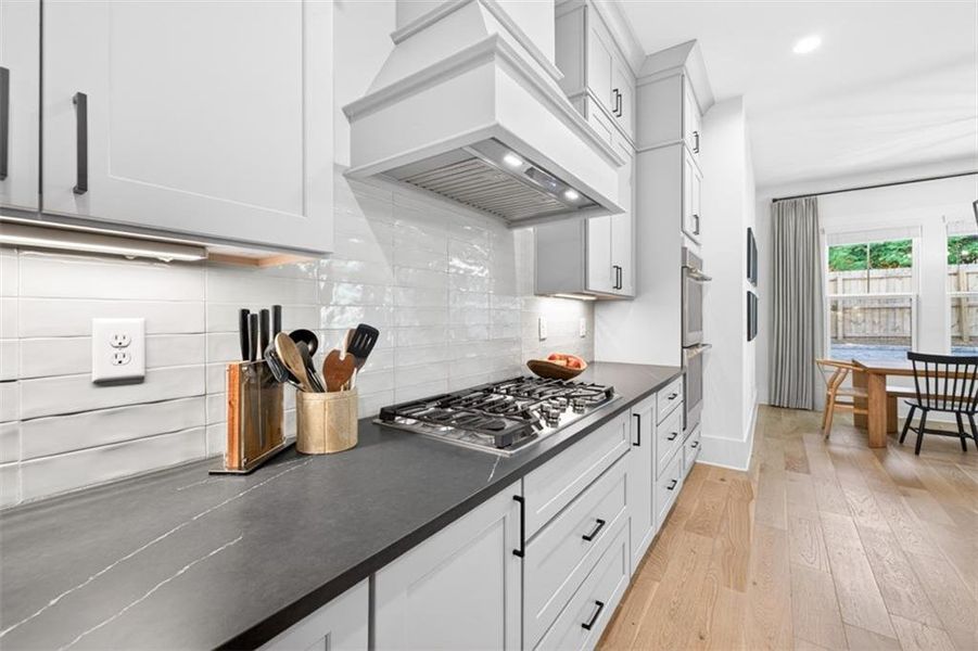 Furnished interior view inside a new home in Town Farms, Peachtree Corners (Image 52).