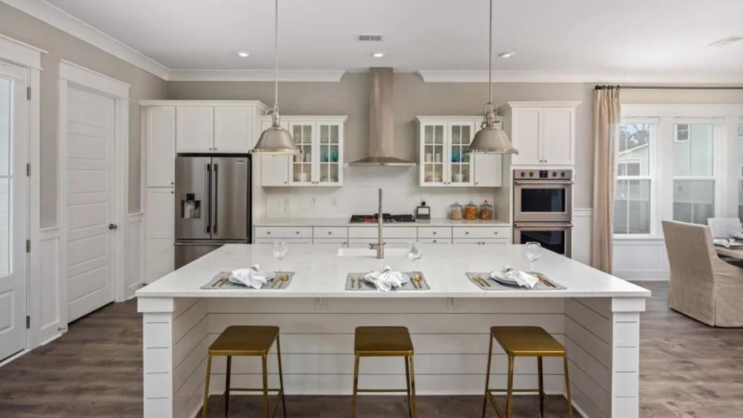 Furnished interior view inside a new home in , Summerville (Image 3).