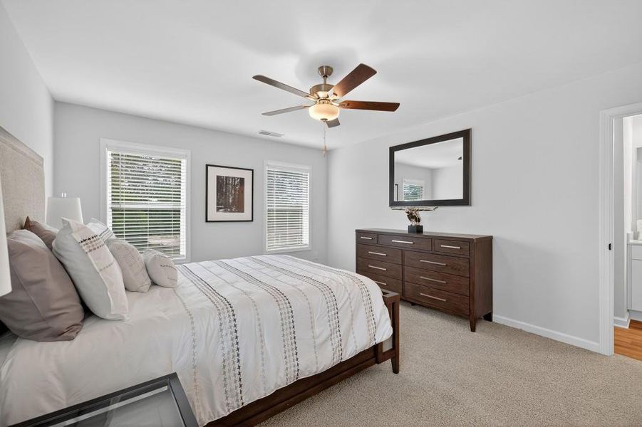 Furnished interior view inside a new home in Medlock Park, Austell (Image 33).